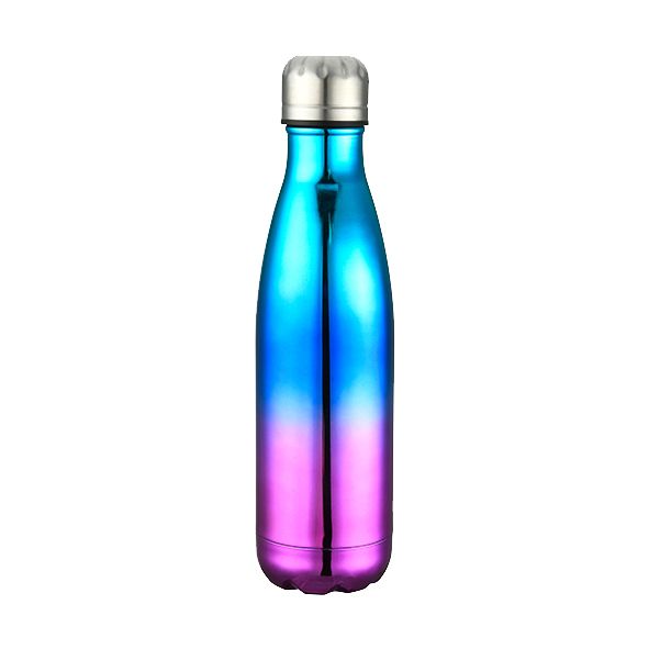S/S Vacuum Sport Bottle, model OD500VCB-UV-plated